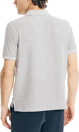 Vista 24 de Nautica playera polo clásica de mangas cortas, color sólido, para hombre