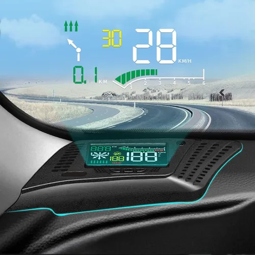 Vista 2 de Para Toyota Sienna 2021-2023 Pantalla Head Up HUD 1pcs Accesorios de coche