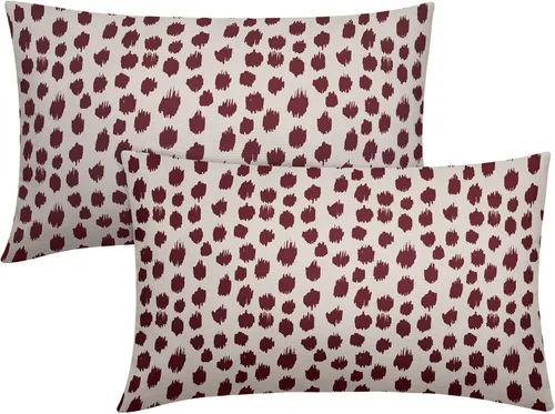 Vista 60 de Sweetshow Juego de 2 fundas de almohada de 16 x 16 pulgadas, diseño bohemio, con diseño de lunares, moderno y moderno, para exteriores, decorativas