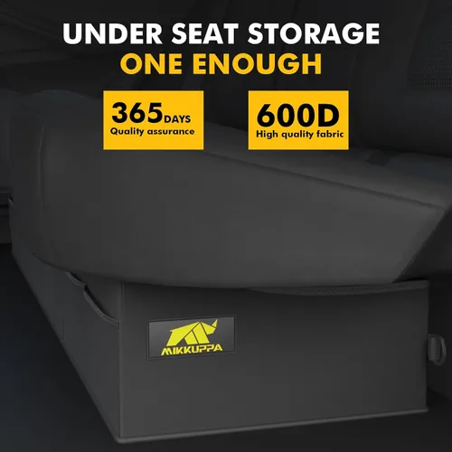 Vista 7 de MIKKUPPA Almacenamiento bajo asiento para camioneta - Reemplazo para Ford F150 F250 F350 2015-2024, bolsa organizadora de caja de herramientas