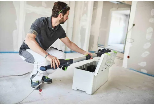 Vista 8 de Lijadora para paneles de yeso Festool 575994 PLANEX LHS 2 225 EQI-Plus