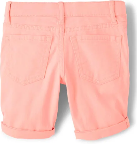 Vista 2 de The Children's Place Roll Cuff Twill Skimmer Shorts