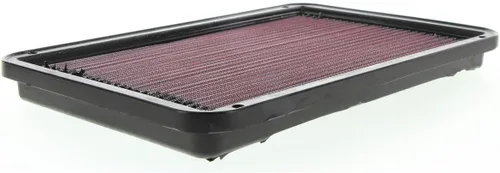 Vista 3 de K&N Filtro de aire del motor: Aumente la potencia y la aceleración, lavable, Premium, Filtro de aire de repuesto para automóvil: Compatible