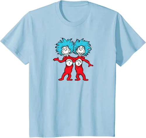 Vista 14 de Dr. Seuss Thing 1 Thing 2 Buddies - Camiseta Negro