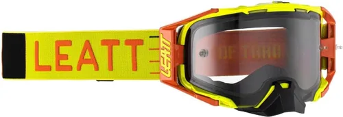 Vista 6 de Gafas Leatt Velocity 6.5 Adulto (Verde con Lente Rosa)