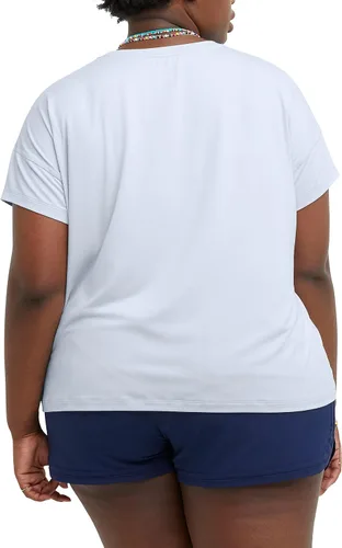 Vista 2 de Champion Women's T-shirt, Soft Touch, Moisture Wicking, Essential Tee for Women (Plus Size)