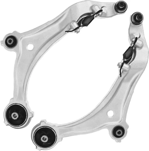 Vista 81 de Detroit Axle - 2 brazos de control delanteros para Volvo S60 V70 01-07, juego de 2 brazos de control inferiores 2001 2002 2003 2004 2005 2006 2007