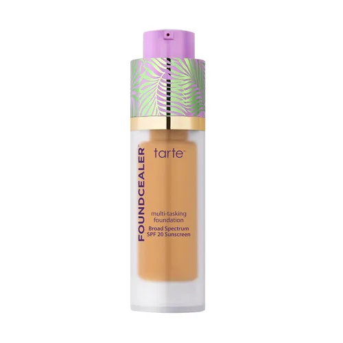 Vista 18 de tarte Babassu Foundcealer Base Dewy - Protector solar SPF 20 de amplio espectro, base y corrector en 1 con SPF, maquillaje vegano para el cuidado