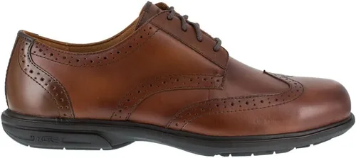 Vista 5 de Florsheim Work Loedin Wingtip Oxford ST Oxford para hombre, Negro