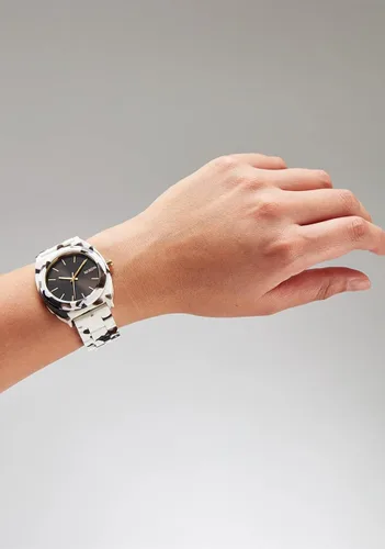 Vista 6 de NIXON Time Teller - Reloj analógico de moda de acetato resistente al agua para mujer (esfera de reloj de 1.457in, correa de acetato de 0.787in)