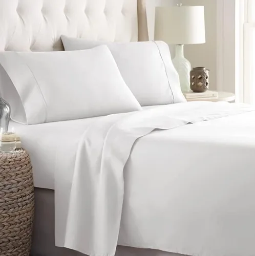 Vista 26 de Danjor Linens - Juego de sábanas tamaño completo para adolescentes, sábanas premium de hotel con 4 fundas de almohada, microfibra cepillada ligera