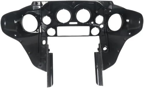Vista 7 de Carenado interior de murciélago superior delantero compatible con Harley Touring Street Glide Electra Glide FLHT FLHTC 1996-2013 negro mate