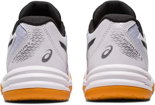 Vista 5 de ASICS Upcourt 5 GS - Tenis deportivos para niños pequeños y grandes, parte superior textil con cierre de cordones y diseño llamativo
