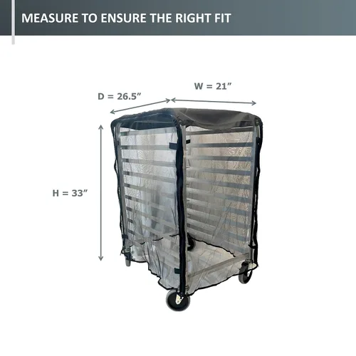 Vista 3 de Formosa Covers Cubierta para estante para bollos para pruebas, protección de almacenamiento para alimentos, pastelería, pan, bandeja de donas