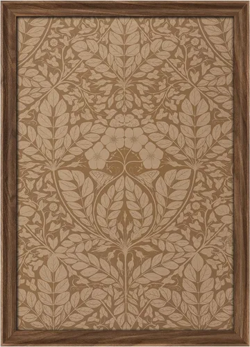 Vista 185 de MUDECOR Lienzo enmarcado prémium para pared, pinos nevados en bosque de invierno, ilustraciones modernas, arte contemporáneo, escénico, divertido