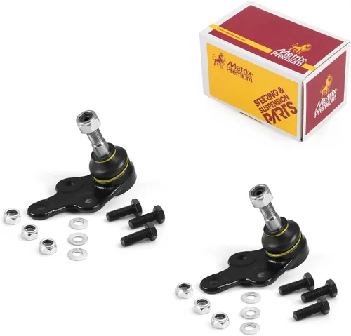 Vista 123 de Metrix - 2 juntas de rótula superior delantera K3134T para Dodge Ram 1500 4WD 94-01, Ram 2500 4WD 94-99, Jeep Cherokee 84-01, Wrangler 97-17