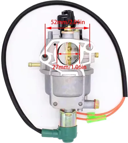 Vista 3 de Carburador generador apto para generador Honda EB5000X EB6500X EB3500 EW171 - Pieza de repuesto 16100-Z5F-F01 16100-ZE3-F12 16100-ZE3-704 - Kit