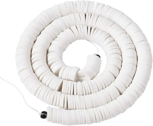 Vista 35 de Cheriswelry Kit de fabricación de pulseras de bricolaje con 7280 piezas de 30 colores de 0.236 in de disco plano redondo de arcilla polimérica