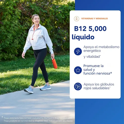 Vista 3 de Pure Encapsulations B12 5,000 Liquid - Suplemento de vitamina B12 metilcobalamina para apoyar la energía, la salud de los nervios, la función