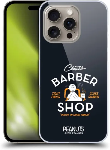 Vista 20 de Head Case Designs Carcasa rígida con licencia oficial de Peanuts Charlie Brown Chuck Barber Shop compatible con Apple iPhone 7/8/SE 2020 y 2022