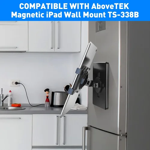 Vista 4 de AboveTEK Soporte para tableta de quiosco al por menor con medida de ancho o altura en el rango de 7.7 "-9.6" (sólo la carta), compatible con soporte