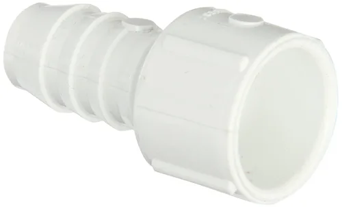 Vista 6 de Acople para tubería de PVC Spears, adaptador, cédula 40, macho NPT x para llave, Blanco, 1