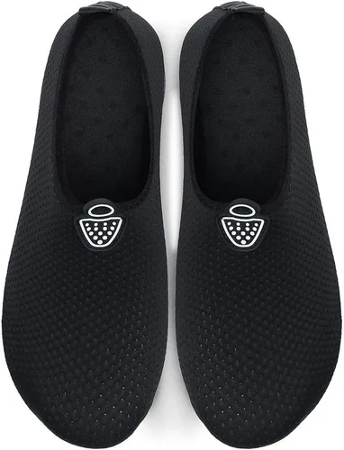 Vista 5 de QACOHU Zapatos de agua para hombre y mujer, zapatos de agua de secado rápido para buceo, surf, natación, playa, yoga