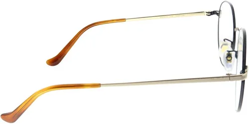 Vista 3 de Gucci 0581O 006 - Lentes redondos de metal negro de 1969in