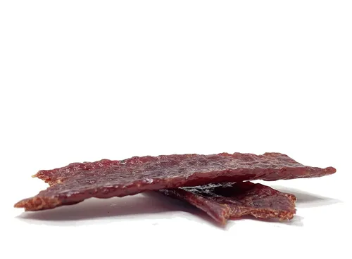 Vista 5 de Werner Tender Beef Jerky Strips - Paquete de 18 tiras de carne seca envueltas individualmente, fabricadas en los Estados Unidos (perlado)