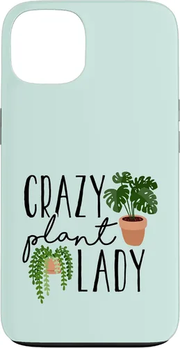 Vista 7 de Crazy Plant Lady - Cute Plant Lovers Gardening Theme Case for iPhone 17
