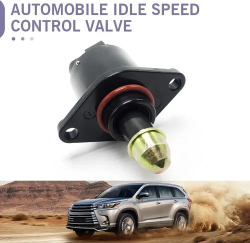 Vista 6 de Tesnaao 1 PC Válvula de control de aire inactivo, motor de stepper para automóvil, piezas de repuesto automáticas #90380 10526 90325864, compatible