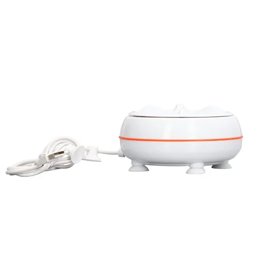 Vista 2 de Keenso Mini lavadora de la fuente de alimentación USB de la lavadora de la turbina blanca de 27W para la turbina ultrasónica portátil casera