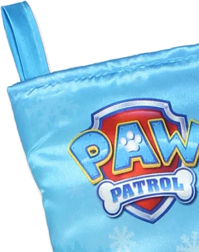 Vista 3 de Kurt Adler Paw Patrol Media de Satén Estampada, 19 Pulgadas