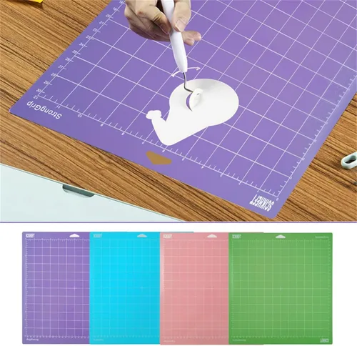 Vista 2 de Alfombrillas de corte de 12 x 12 pulgadas para Cricut Maker 4/Explore 4/Maker 3/Explore 3/Explore Air 2, accesorios de repuesto