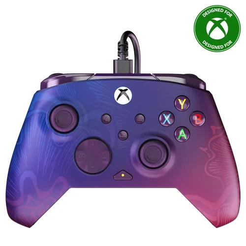 Vista 11 de Turtle Beach Rematch Advanced Wired Gaming Controller Licensed for Xbox Series X S, Xbox One, Windows PC - Colorful, Remappable Buttons, Hair