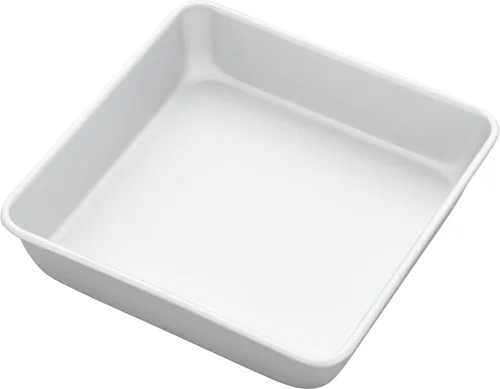 Vista 2 de Wilton Performance - Molde cuadrado de aluminio para tartas y brownies, 8 pulgadas, 8 pulgadas, color plateado