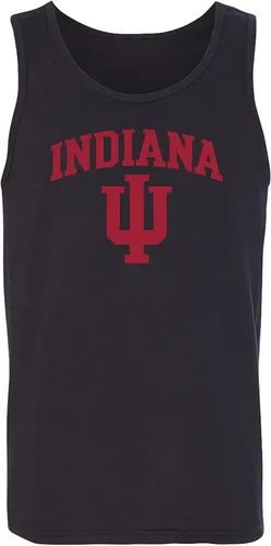 Vista 48 de NCAA Arch Logo - Camiseta sin mangas de la Universidad de la Escuela