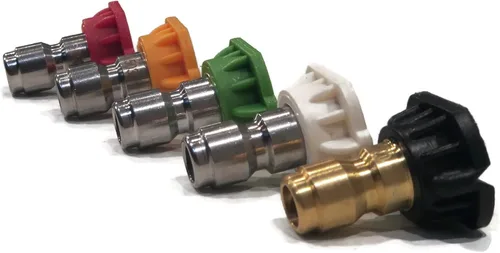 Vista 7 de The ROP Shop - Juego de boquillas de punta de pulverización para muchos Troy Bilt, lavadoras a presión Brute con control de calidad de 1/4 de pulgada