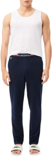 Vista 6 de Lacoste Camiseta sin mangas para hombre, 100% algodón, ajuste regular, cuello redondo, paquete de 3