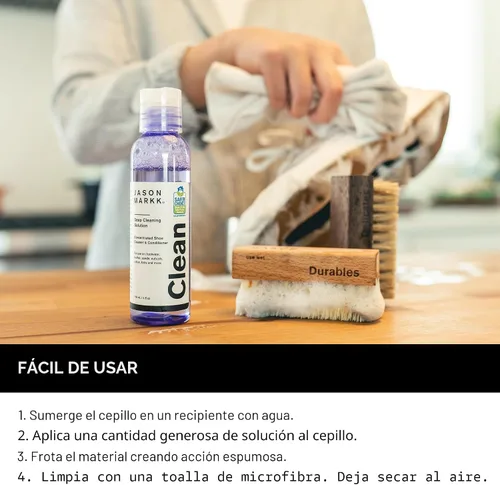 Vista 4 de Jason Markk Shoe & Sneaker Cleaning Kits: Essential & Starter Kits, & Starter Box - Deep Cleaning Solution Sets