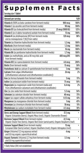 Vista 6 de New Chapter Every Woman's, One Daily Multi, Tabletas multivitamínicas, 306, 24 unidades, 1, 1