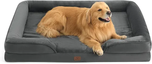 Vista 61 de Bedsure - Cama para gatos de interior, sofá cama lavable para perros muy pequeños, espuma de soporte con funda extraíble y lavable, forro Gris