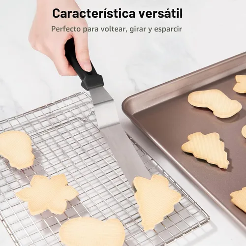 Vista 9 de Set de espátulas U-Taste de glaseado con ángulo inclinado