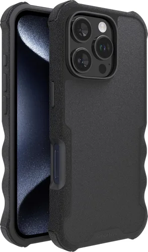 Vista 49 de Smartish Funda para iPhone 12 Pro Max Armor - Gripzilla [resistente + protectora] Funda de agarre delgada y resistente - Black Tie Affair
