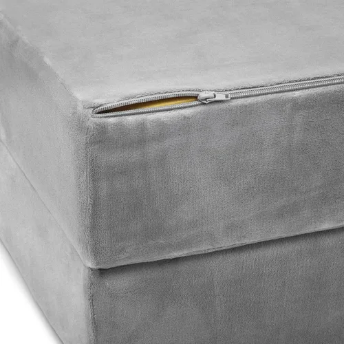 Vista 12 de Delta Children Cozee - Juego de tumbona y sofá de 4 piezas, color gris