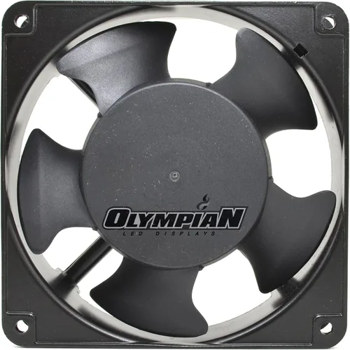 Vista 2 de Ventilador de computadora de escritorio de 4.5", 2.28W, 1.8E+3 RPM, 1.1E+2V, 5E+1dB ruido, material de cobre