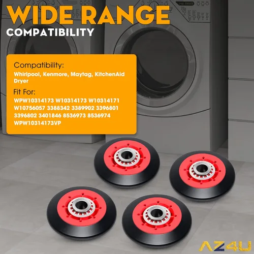 Vista 3 de 4 piezas WPW10314173 W10314173 W10314171 W10756057 3388342 3389902 3396801 3396802 3401846 8536973 8536973 85366802 3401846 8536973 85366973