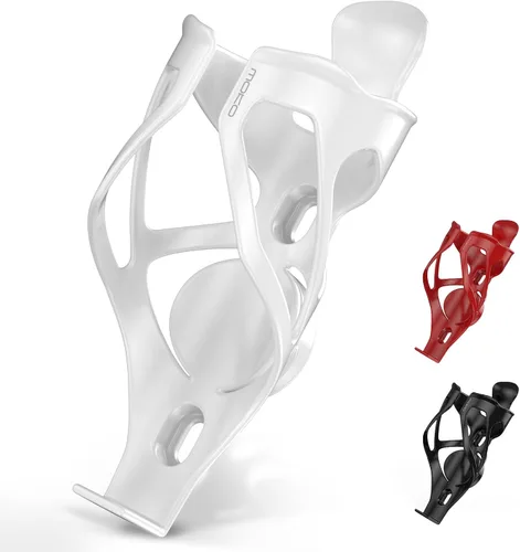 Vista 11 de MoKo Soporte para botella de agua para bicicleta con ranura para rastreador Negro