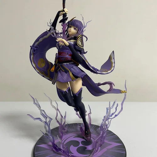 Vista 3 de Figura de Raiden Shogun 1/7 Beelzebul 26CM personaje de juego PVC modelo de anime juguete
