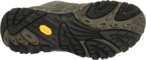 Vista 4 de Merrell Moab 2 - Zapatos de senderismo impermeables para mujer, Gris, 6.5